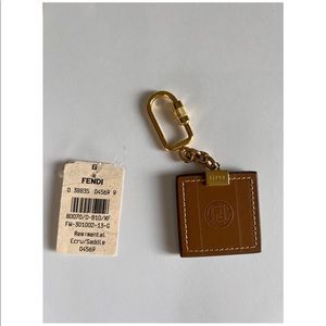 Fendi Regimental Keychain